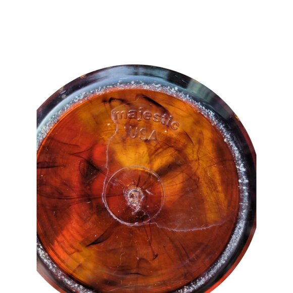 Set Of 11 Vintage Majestic Beehive Ribbed Plastic Tumblers Tortoiseshell USA - Picture 5 of 7